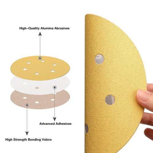 5 Inch Hook and Loop Sanding Discs - Image 3