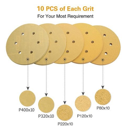 5 Inch Hook and Loop Sanding Discs - Image 5